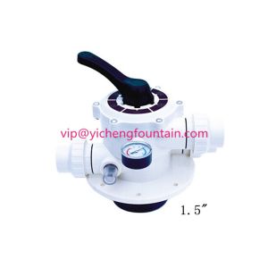 6 Position 1.5 Inch / 2.0 Inch Sand Filter Multiport Valve Swimming Pool Filter
