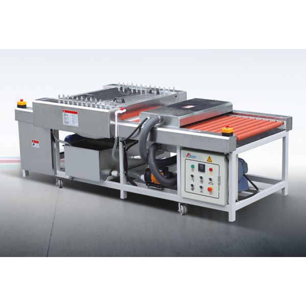 Quality YX1200 Furniture Glass Washing and Drying Machine for flat glass size 100mm to 1200*2000mm wholesale