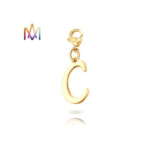 Lobster Clasp A-Z Alphabet Custom Shaped Keychains