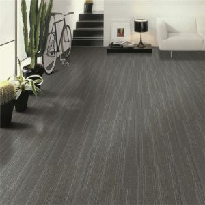 Corridor Nylon Polyester Carpet Plain Color Striped Pattern PVC Backing