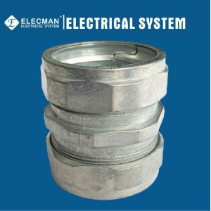 China 1/2 Inch To 4 Inch Zinc EMT Conduit Coupling Compression Type UL Standard on sale
