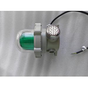 Explosion Resistant Emergency Ceiling Warning Alarm Light 120-180db IP66 For