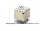 PCB Mounting EMI EMC Filter Compact Unit IEC Inlet Filter Customized Acceptable