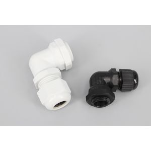 DEMOELE New Material black and grey white IP68 waterproof Nylon Right Angle