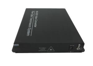 1 BNC Video Interface HD SDI to Fibre Converter , cctv camera video converter 32K / 48KHz Sampling frequency