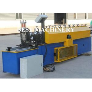 Steel Wall Angle Bar Cold Roll Forming Machine L Shape Bead Perforated