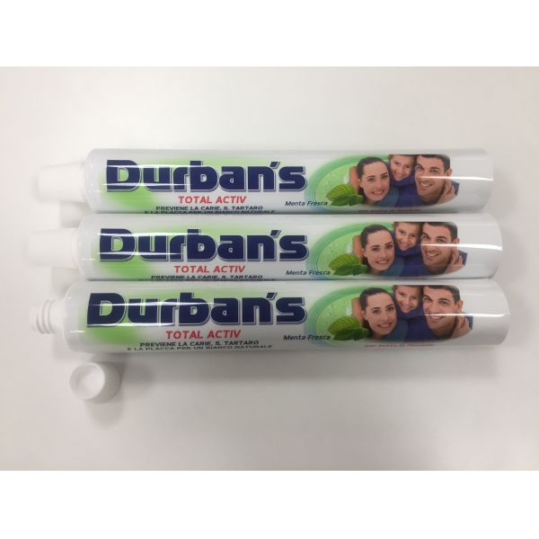 ABL Laminated Toothpaste Tube with AL Barrier / 7 Colors Printing / Fez Cap D28