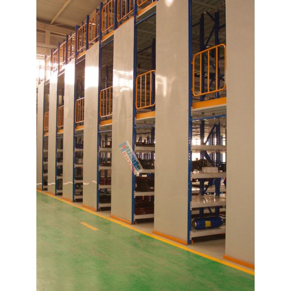 Q235B Multi Tier Powder Coated Warehouse Racking Shelving Mezzanine