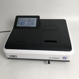 190-1100nm Single Beam UV Spectrophotometer with USB Output Port and Touch