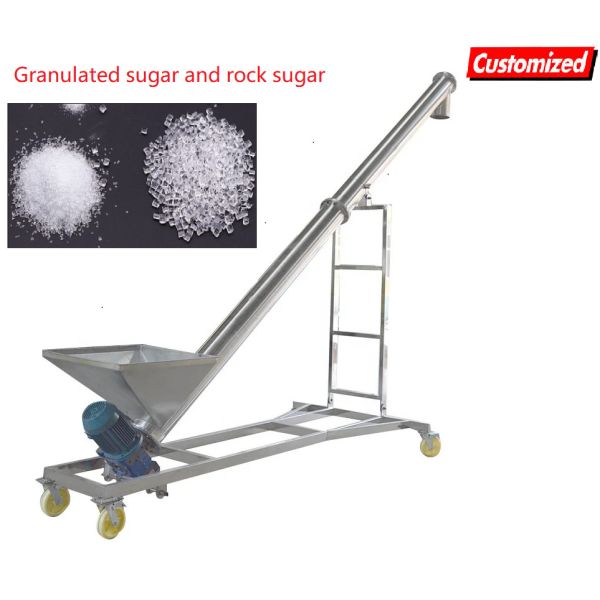 Stainless Steel Screw Auger Feeder For Various Powder Products Transportation