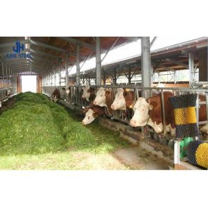 Purlin C/Z Galvanized Steel Q235 Prefabricated Modular Steel Structure Cow House