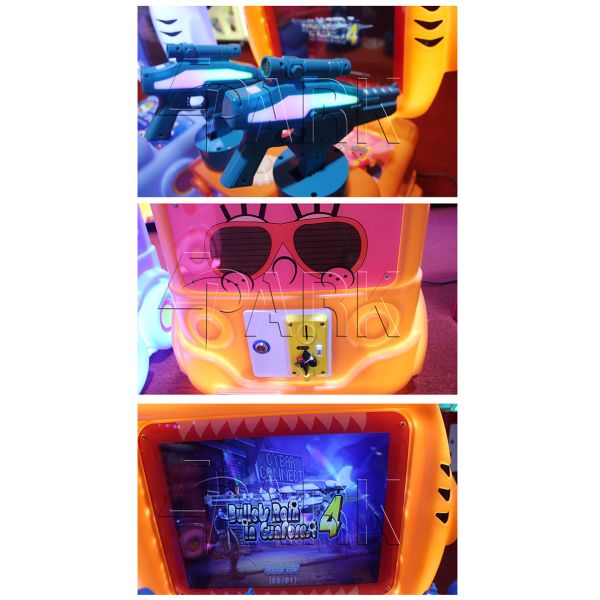 Plastic Housing Kids Amusement Game Machines Coin Operated For 1 Player