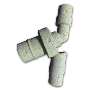 Vertical Hot Box Core Shooter 6kw For Brass Casting Bath Fitting Making