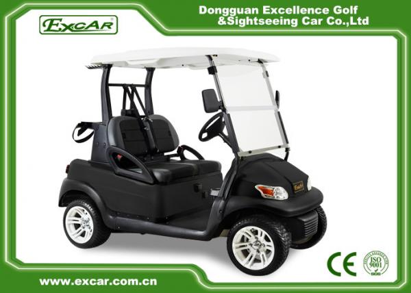Quality EXCAR Black Seat EXCAR Golf Cars Unique USA Key For 2 Person/Trojan Battery wholesale