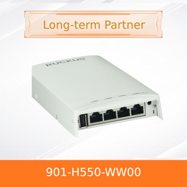 RUCKUS H550 Wall-Mounted Wi-Fi 6 Access Point with IoT & Switch 1.8Gbps 901-H550