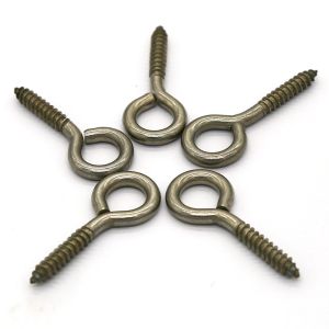 China DIN Standard Eye Screws High Grade 8.8/10.9/12.9 Titanium Metal Plastic-Wood Screws Hex Cap Binding M5 M8 M6 M4 M2 M10 M12 M7 on sale