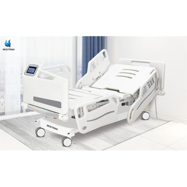 Quality Motorised Electric ICU Bed With Weighing Function Side Rail Control Intensive Care Unit wholesale