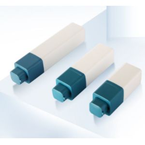 Square Shape With Special Head 30ml Airless Pump Bottle For Cosmetic Skincare