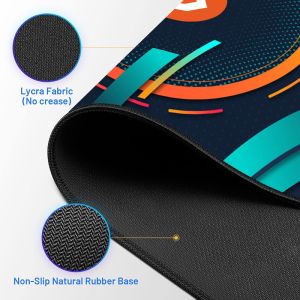 Custom Gaming Mouse Pad with Waterproof Long Design and Eco-friendly Material