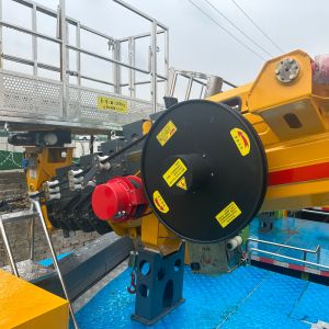 Working Voltage 220V Spring Driven Hydraulic Hose Reel for Aerial Work Vehicle