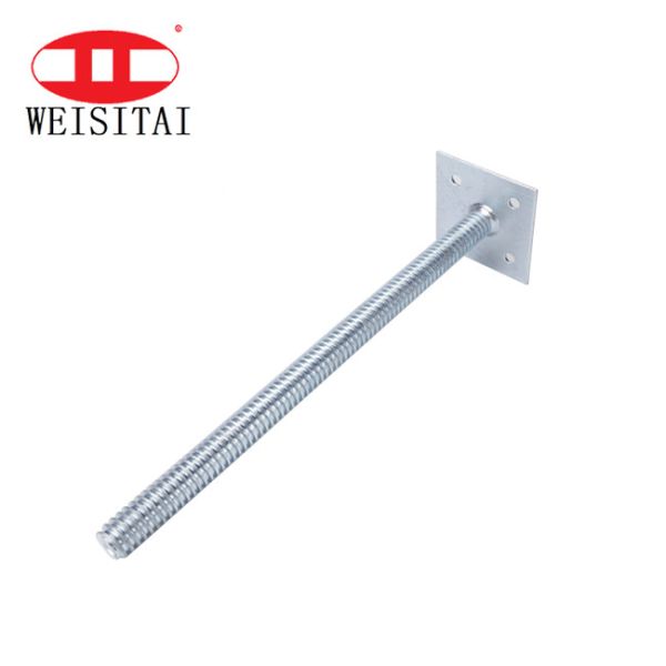Quality 6.35MM Hollow Scaffolding Jack Base For Construction wholesale