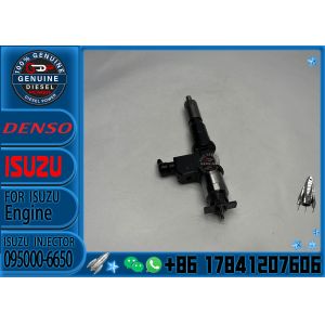 High Performance Diesel Injector 095000-6650 Common Rail Fuel Injetor 8-98030550