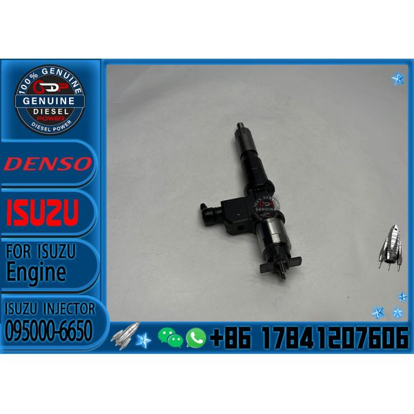 High Performance Diesel Injector 095000-6650 Common Rail Fuel Injetor 8-98030550