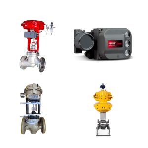 Quick Change Single Seat Control Valve With Fisher DVC6200 Valve Positioner And