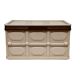 30L Plastic Car Trunk Organizer Collapsible Plastic Storage Boxes