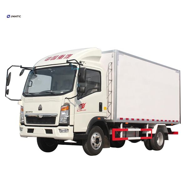 Quality Mini 4x2 6 Wheels 10ton HOWO Light Refrigerated Box Truck With Carrier Refrigerator wholesale