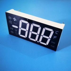 Super Bright Red Common Cathode 3 Digit 7 Segment LED Display for Refrigeration