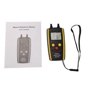 digital Portable wood moisture meter test detector Humidity hygrometer for