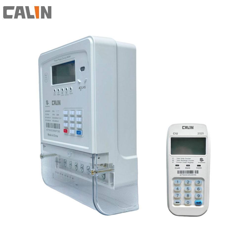 Interoperable AMR AMI Wireless Electricity Meter , Electricity Prepayment Meter