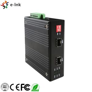 China Industrial 10G SFP+ to SFP+ OEO Converter 3R Repeater on sale