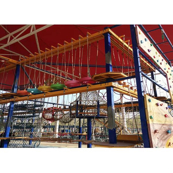 Playground Adventure Indoor Ropes Course For Children And Adults