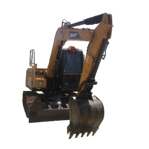 Second-hand SANY SY75C pro Excavator 43 kw Engine Hydraulic Construction Machine
