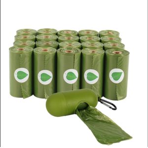 ODM Compostable Dog Poop Bag For Pet Waste 20mic