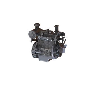 Turbocharged Intercooler 1500rpm Natural Gas Engines 5.2L Biogas Generator Set