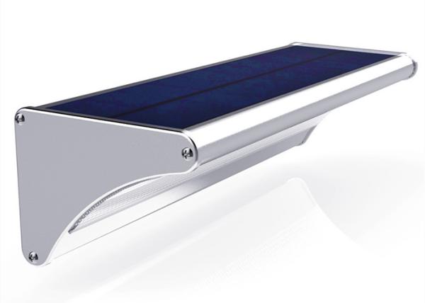 Quality 48 LED White Solar Wall Lamp Aluminum Motion Sensor Floodlight For Pathway wholesale