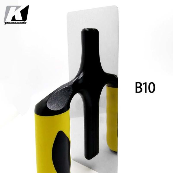 Rustproof OBM Stainless Steel Plastering Float , Length 20cm Finishing Trowel