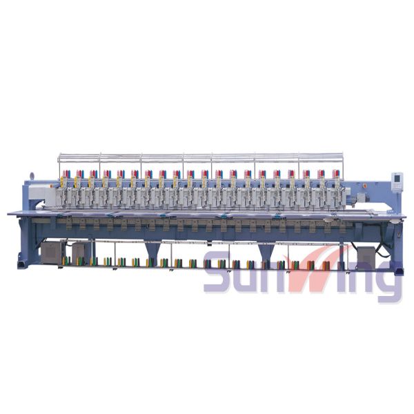 Quality 20 Head Flat / Chenille Embroidery Machine For Hats And Shirts wholesale