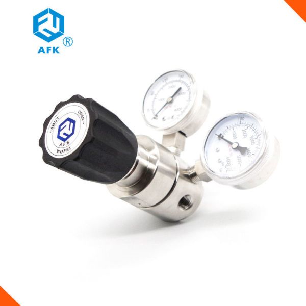 Quality Inlet 1/4" NPT Female Stainless Steel Pressure Regulatorl Oxygen 6000 Psi 0.06CV wholesale
