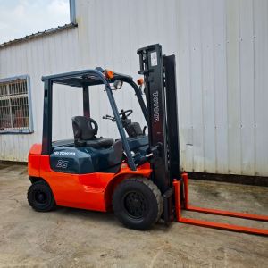 High Quality Used Secondhand For Toyota FD25 2.5 Ton Forklift With Reliable
