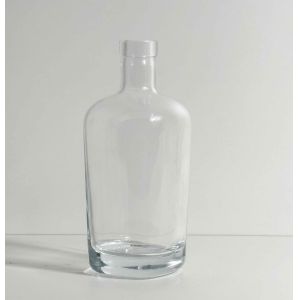 Cheap T Top Cork 375ml Mini Spirit Bottle 175MM Heavy Base Widow Frosting for sale