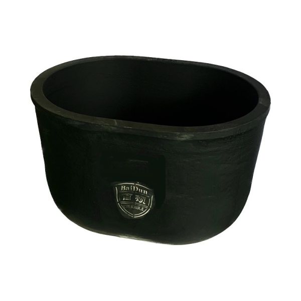 Corrosion Resistant Graphite Crucible For Casting Molding Thermal Conductivity