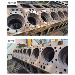 Heat Exchangers Ultrasonic Engine Cleaner Engine Carbon Cleaning Machine For