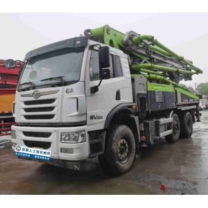 China 2021 Zoomlion 40m Concrete Pump Truck with FAW Chassis on sale