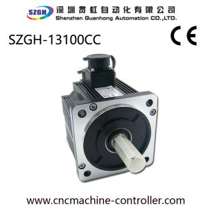 Cheap High Power CNC Synchronous Servo Motor / Driver AC 220V , 4Nm Rated Torque for sale