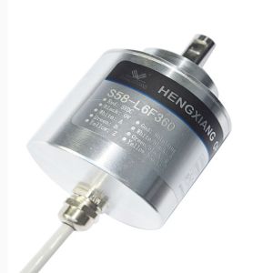 Solid Shaft 10mm Push Pull Encoder , Optical Rotary Shaft Encoder Replacement