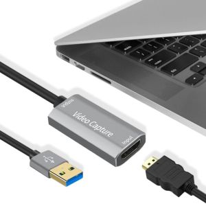 1080P USB 3.0 Video Capture Card VGA Video Grabber HDMI 4k For Macbook PC